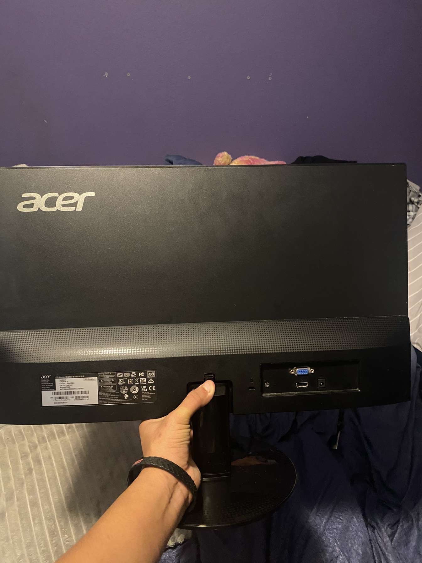 Acer 100 hertz monitor
