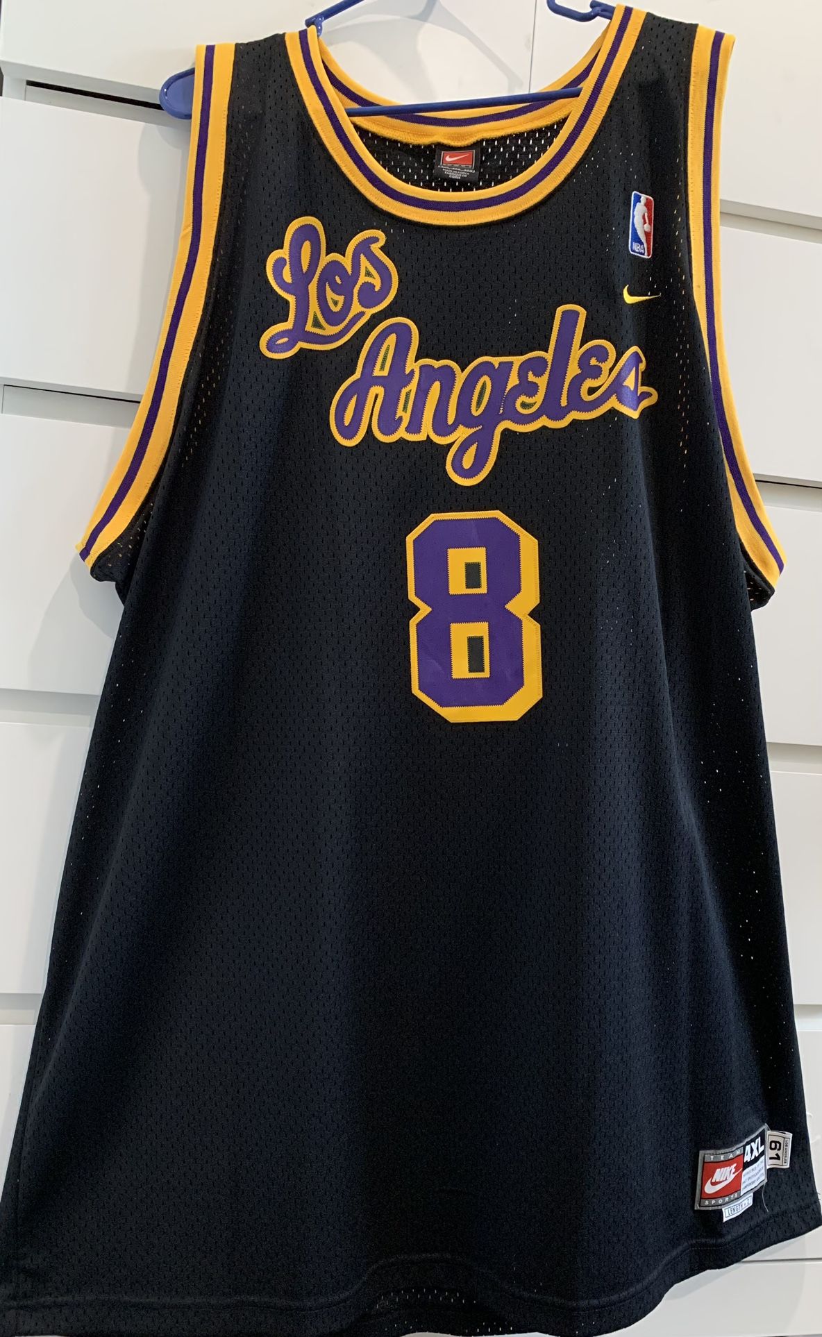 Kobe Bryant Basketball Jersey Nike 4XL Length +2