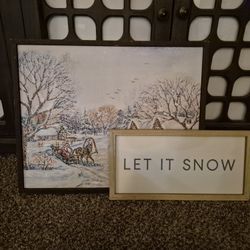 Set Of Christmas Pictures