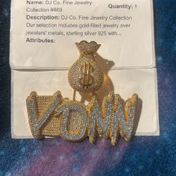 pendent /Moissanite /925 silver