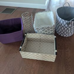 Clothing or home goods basket set