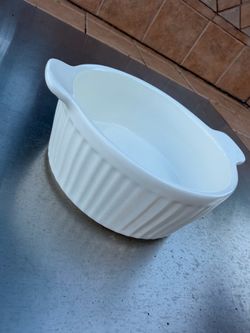 Set of 6 White Ceramic Ramekins