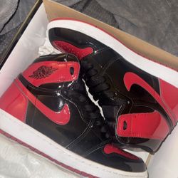 Air Jordan 1 Patent Bred (2022) Size 9.5