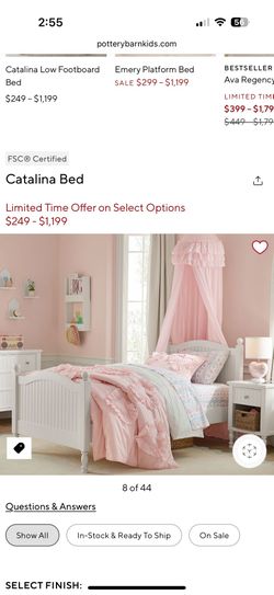 Pottery Barn Twin Bed