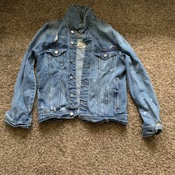 Men Jean Jacket Size Small 25.00 Need Gone 