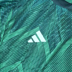 adidas Mexico 22 Home Authentic Jersey - Green