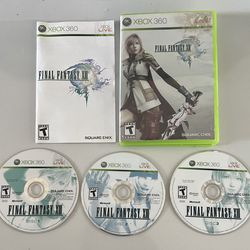 Final Fantasy XIII 13 CIB (Microsoft Xbox (contact info removed)) - Tested Working - Complete 