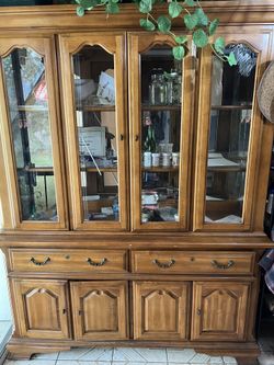 Wooden Glass Showcase