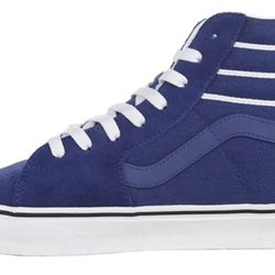 Vans Sk8-Hi Blue White Stripe Old Skool Era Slip-on  Shoes M5.5/W7 MSRP $64.99