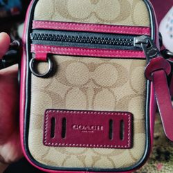 Coach Terrain Crossbody Bag in Colorblock Signature Canvas