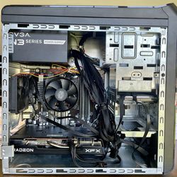 Gaming Pc With 8 Core 4.2ghz Base  Fx-8350 OC, And Xfx Rx 6500xt