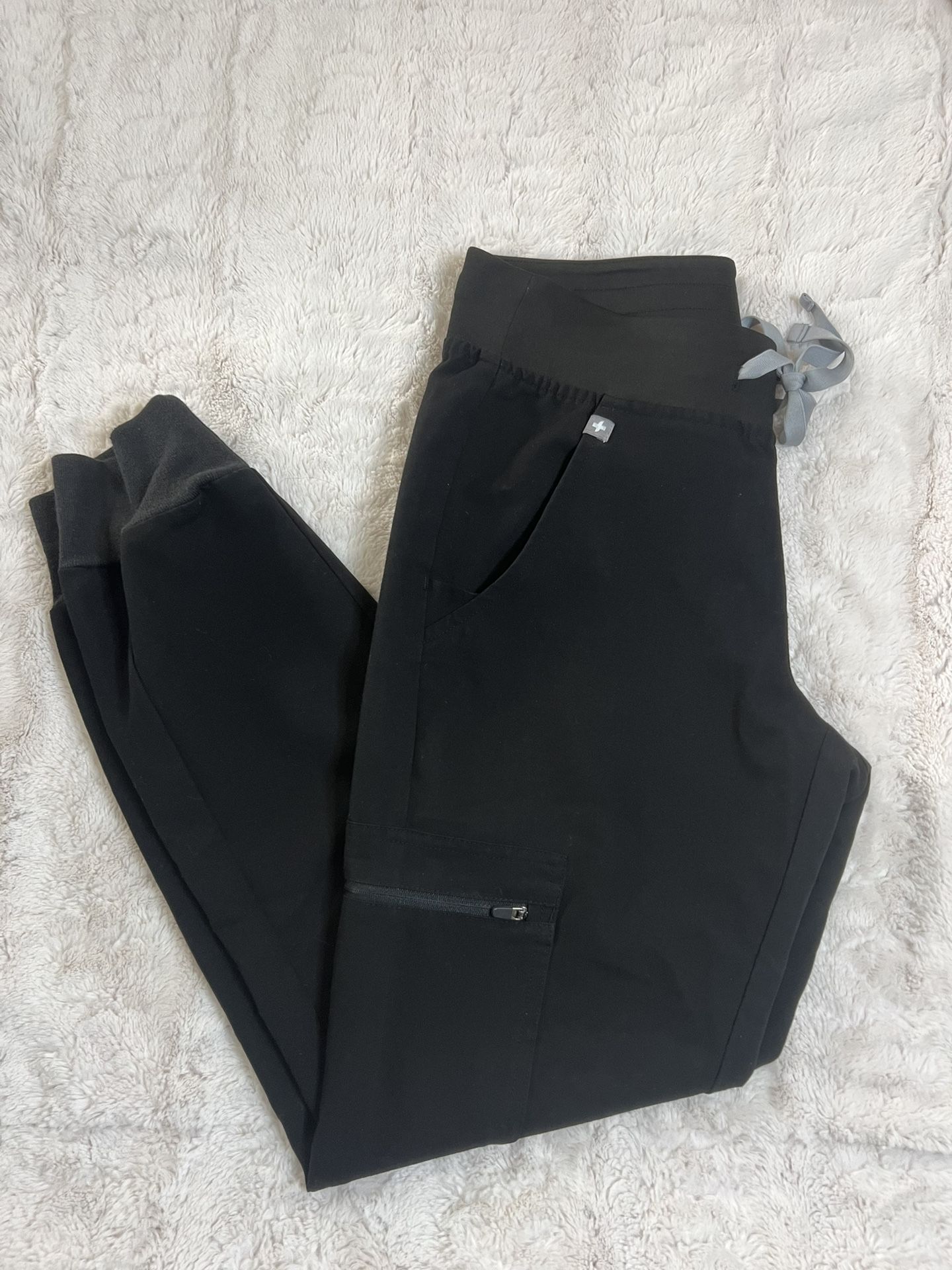 FIGS Scrubs black jogger