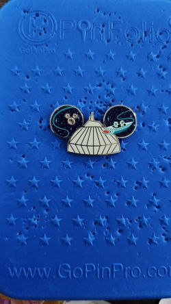 Space Mountain Super Chaser Pin