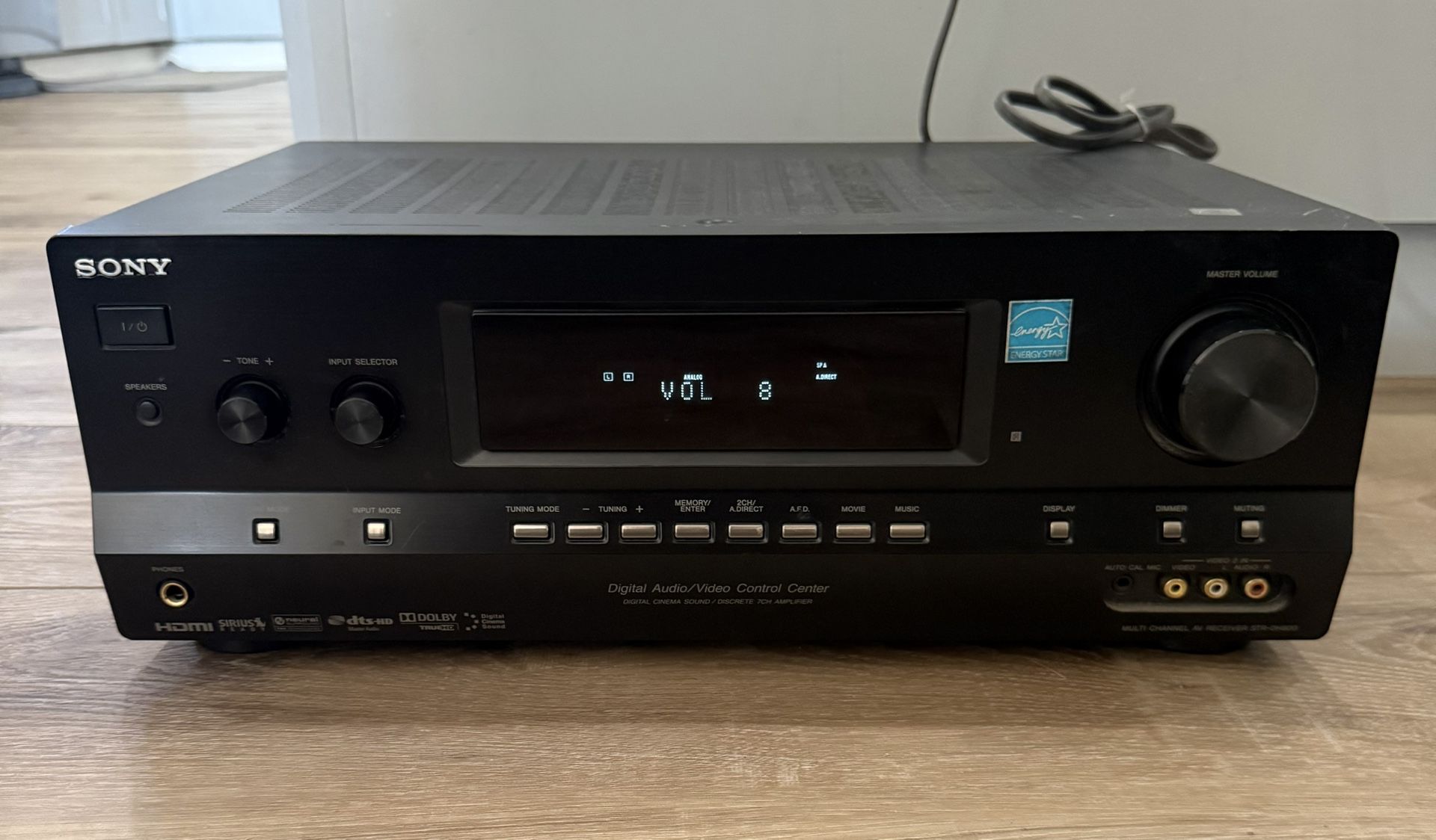 Sony STR DH800 7.1 Channel 110 Watt Receiver