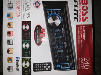 Boss Elite RGB Bluetooth and more. New