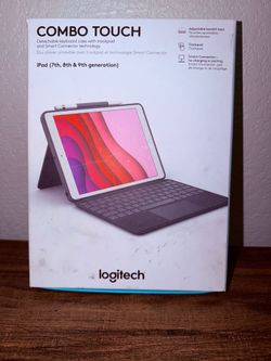Barely used Logitech Keyboard and case for Apple Tablets
