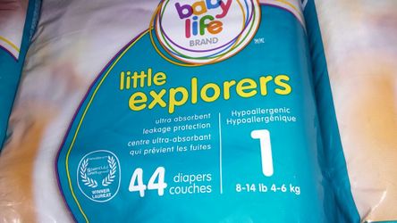 DIAPERS SIZE 1