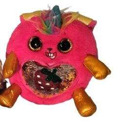 Strawberry Plush Robocorn