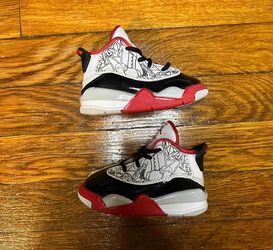 Air Jordan Dub Zero Size 4C Toddler Shoes