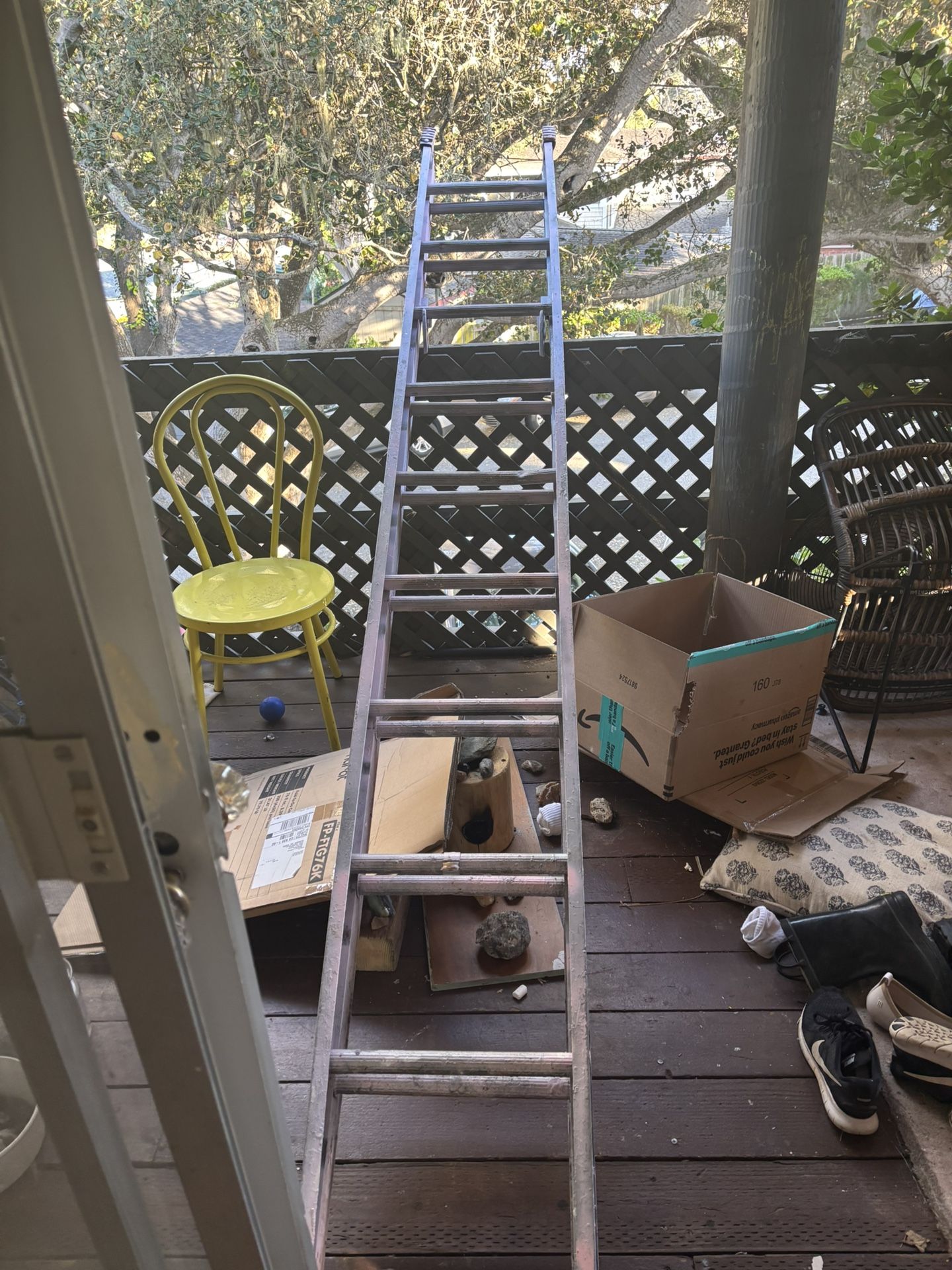 Aluminum 20 Foot Ladder
