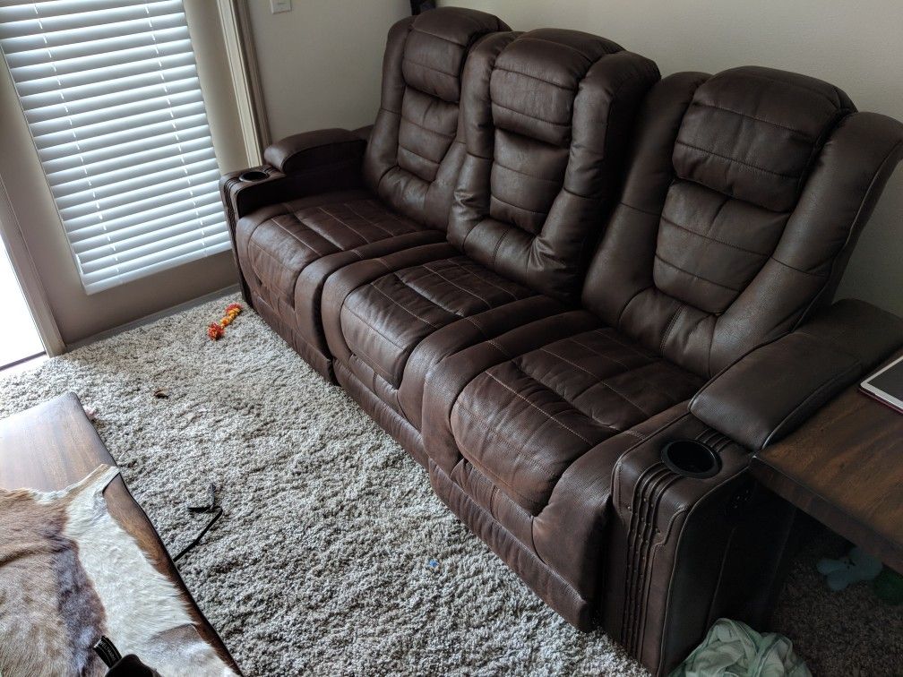 Eric church highway to home couch and Bluetooth recliner