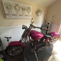 Custom Chopper w/ Harley-Davidson Panhead Motor – Non-Running – As-Is 