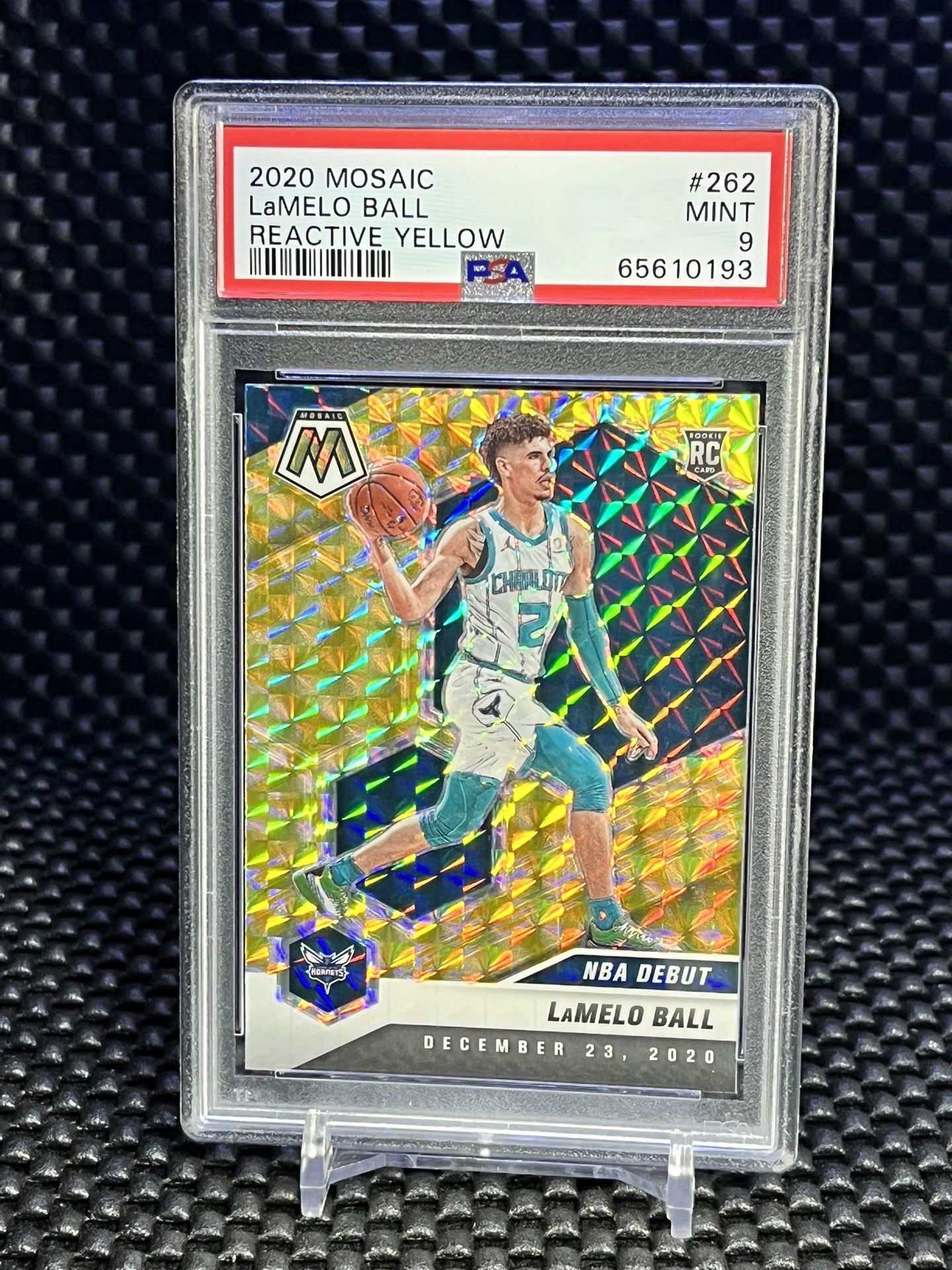 🧨 20-21 LaMelo Ball ROOKIE Reactive Yellow PSA 9! 💥