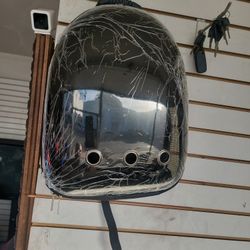 See thru backpack for pets