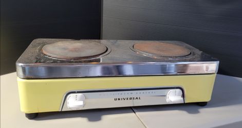 Vintage Universal Brand Dual Hot Plate