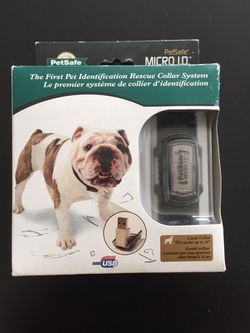 Micro ID dog collar
