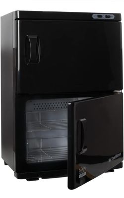 ForPro Professional Collection Expert Double Hot Towel Warmer, 46L Extra Large Capacity, Holds 48 Towels, Rust Resistant Heater with Stainless Steel R