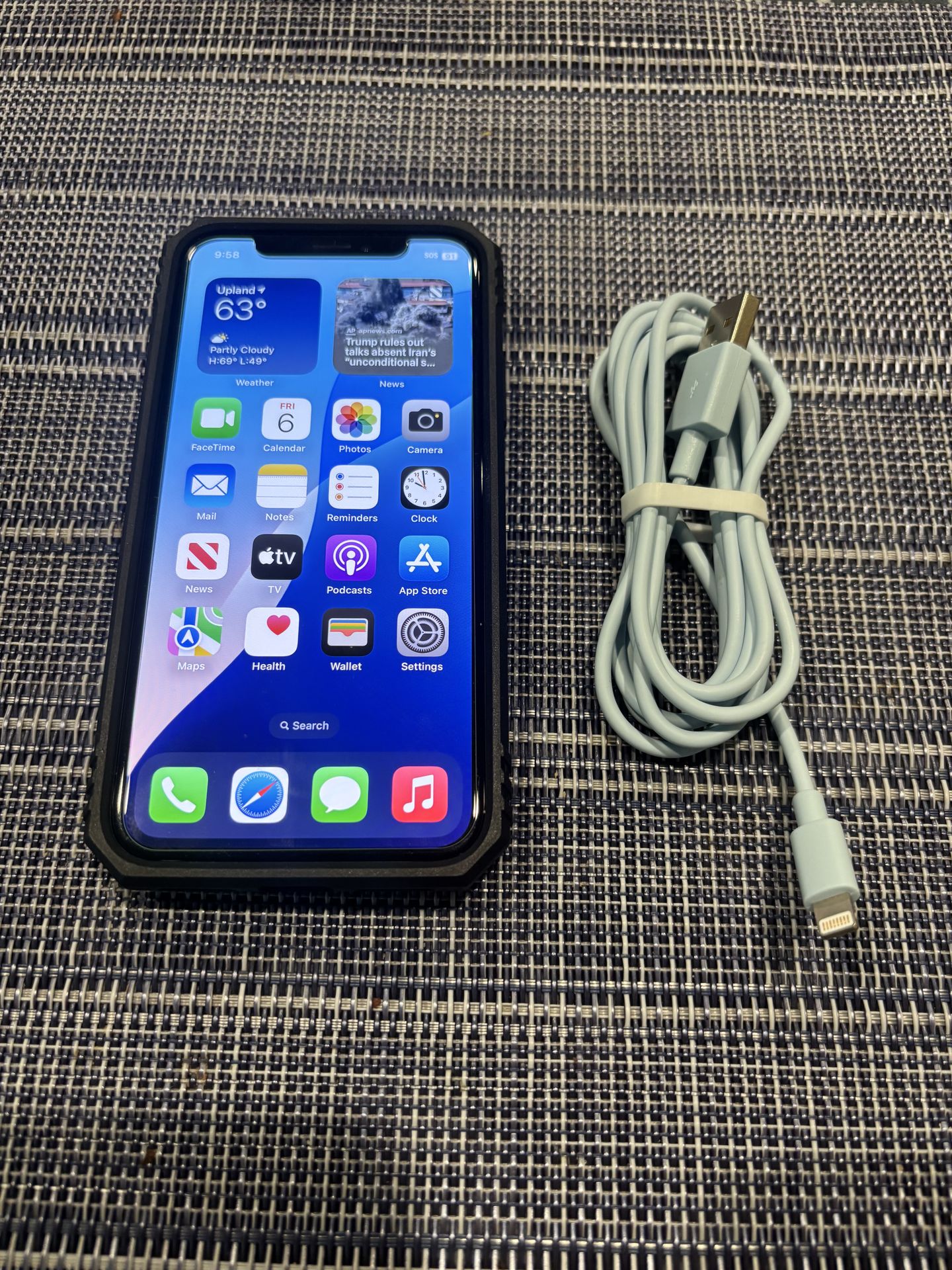 Unlocked iPhone XS 512 GB In Black