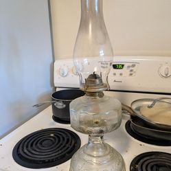 Vintage Oil Lamp 