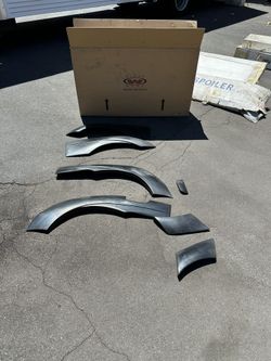 93-95 Honda Civic wings west 7pc Flare Kit