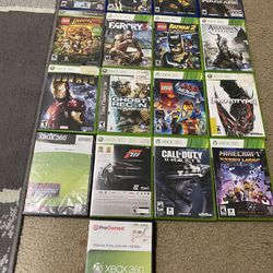 Bundle Xbox 360 With Kinect And 17 Games