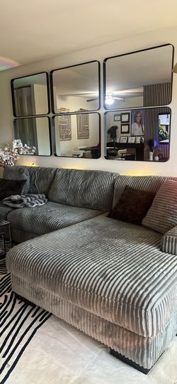 L shaped couch Ashley furniture