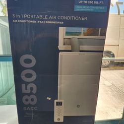 Amazing GE 3-1 Portable Air Conditioner With Dehumidifier Cools Up To 350 SQ FT