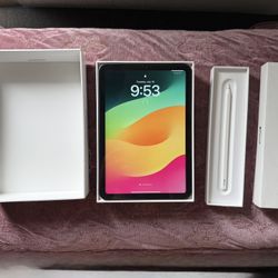 iPad Mini 6th Gen + Apple Pencil 2nd Gen - Like New