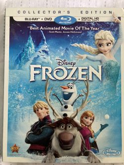 Frozen Collectors DVD/blu-ray