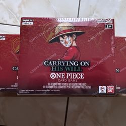 OP13 Carrying On His Will Booster Box