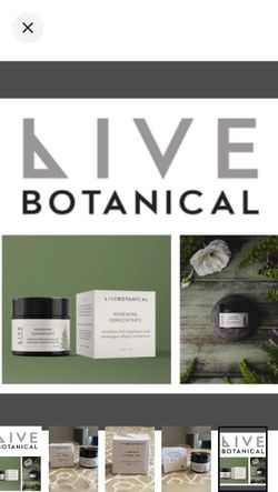 NEW!  Live Botanicals Renewing Concentrate (1 fl oz)