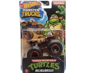 Mutant Ninja Turtles TMNT Set of 4 NEW Hotwheels Monster Trucks Teenage