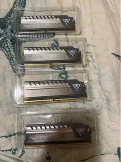 32GB total RAM | Patriot Viper Elite Series DDR4 Ram 4x8GB