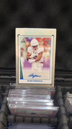 Bijan Robinson rookie autograph/50