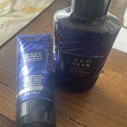 Bath & Body Works Deep Ocean Men’s Collection