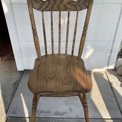 Vintage Solid Wood Chair