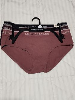 Lucky  Brand Size L Women's Set of 3 Seamless Hipsters 90% Polyester-10% Spandex