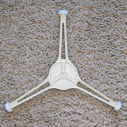 7" microwave oven Y-shaped triple arm roller ring with wheels support bracket for glass turntable