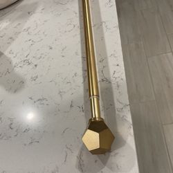 Gold Curtain Rod
