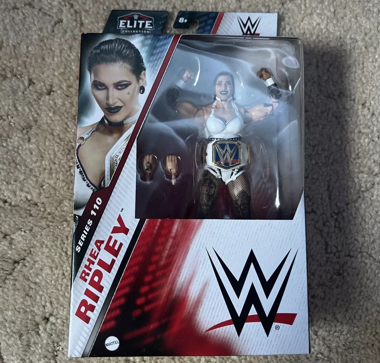 Rhea Ripley (White) - WWE Elite 110 Mattel Toy Wrestling Action Figure